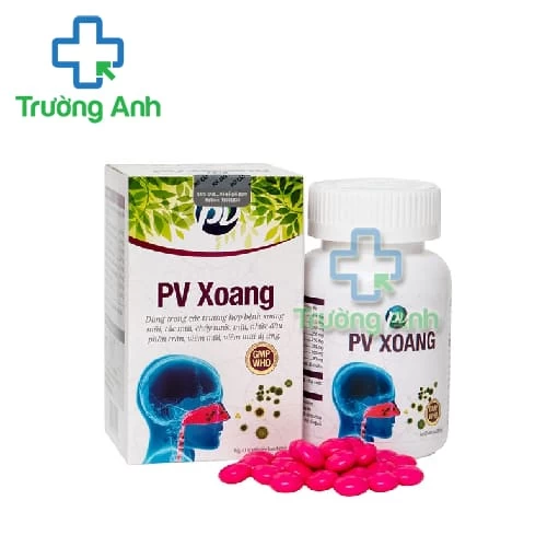 PV Xoang - Điều trị hỗ trợ bệnh xoang mũi, tắc mũi